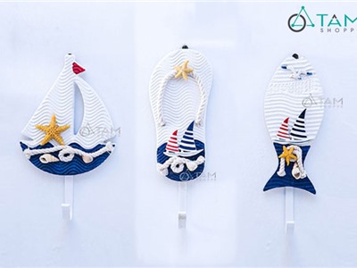 Móc treo đồ phong cách biển số MTĐ-03